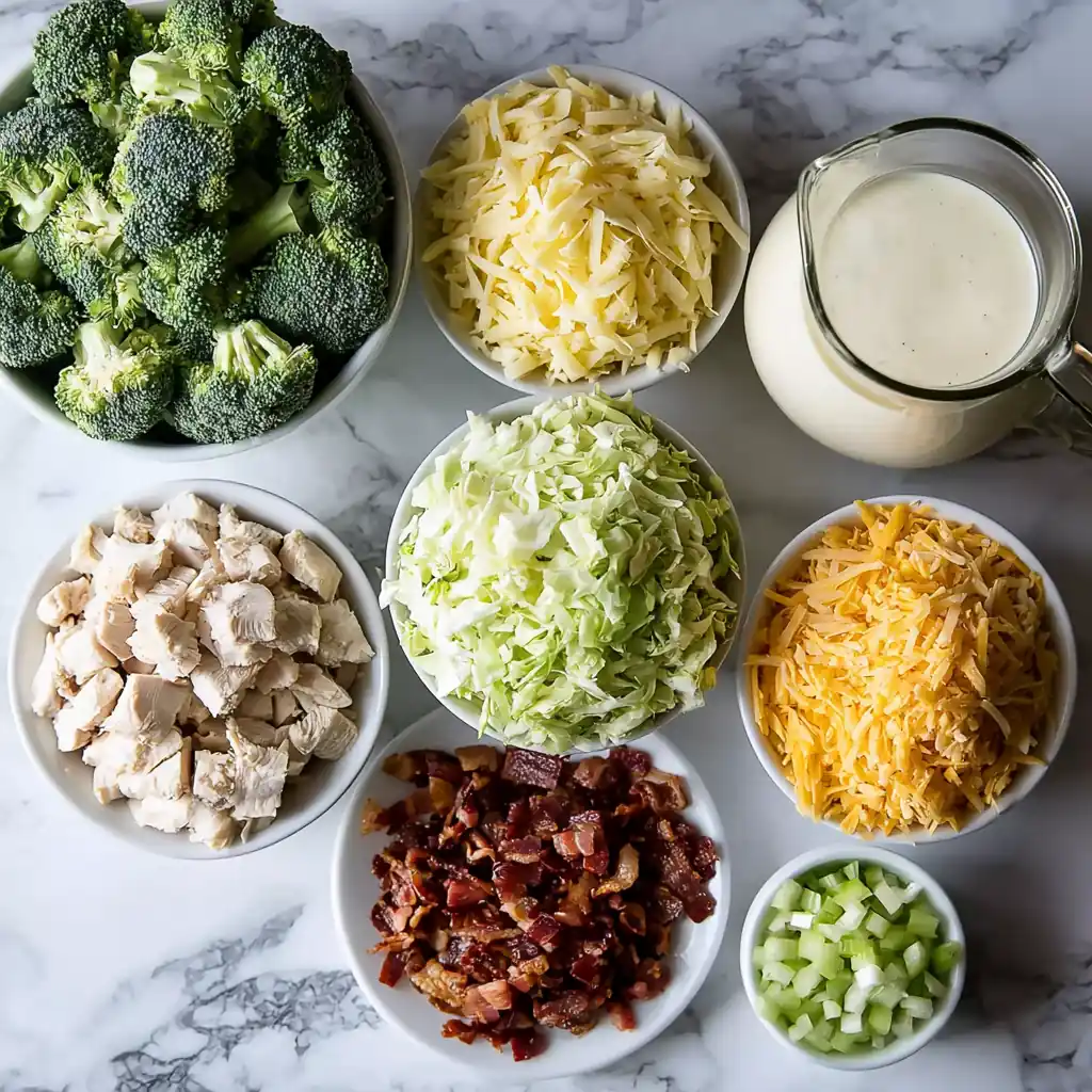 Low Carb Chicken Casserole with Broccoli and Bacon 5 Low Carb Chicken Casserole