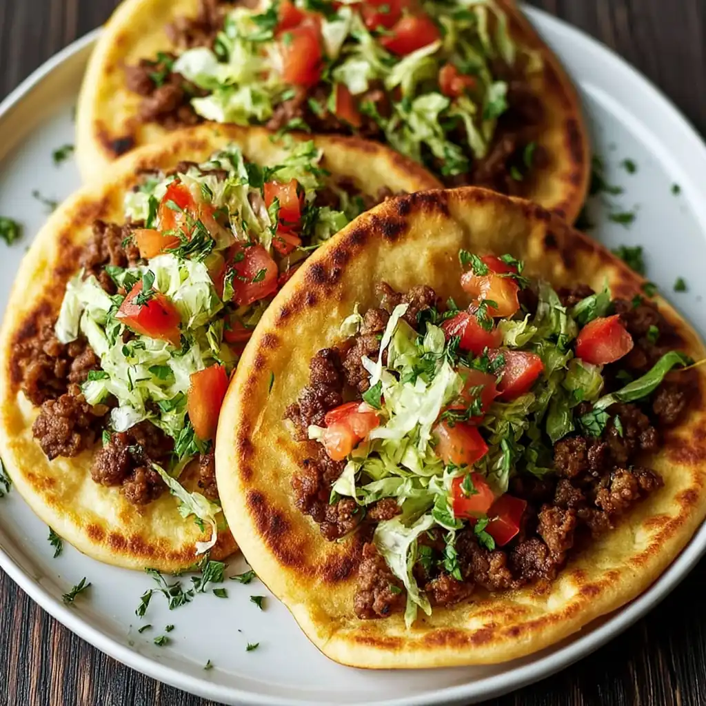 Mediterranean Ground Beef Pita Pockets You’ll Love! 4 Mediterranean Ground Beef Pita Pockets1 Mediterranean Ground Beef Pita Pockets You’ll Love!