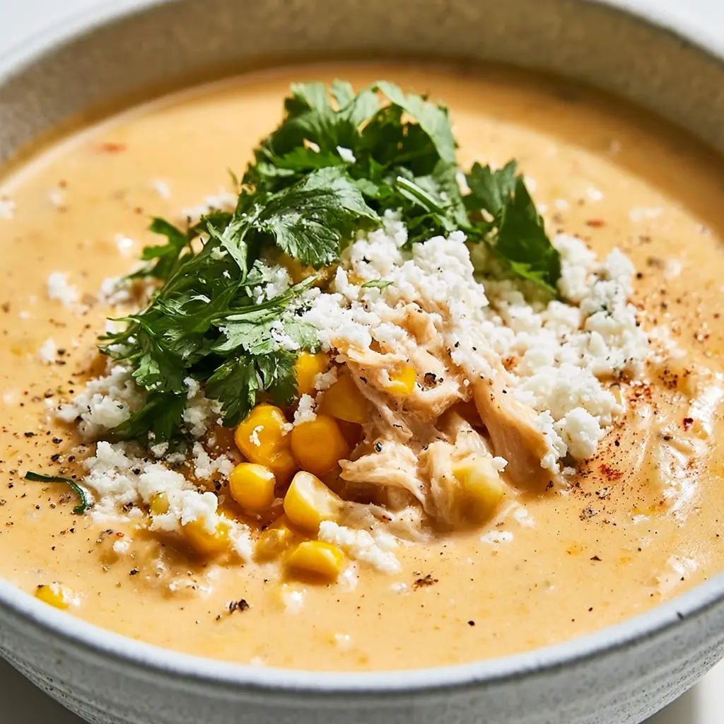 Mexican Street Corn Soup: Creamy Crockpot Comfort 5 Mexican Street Corn Soup