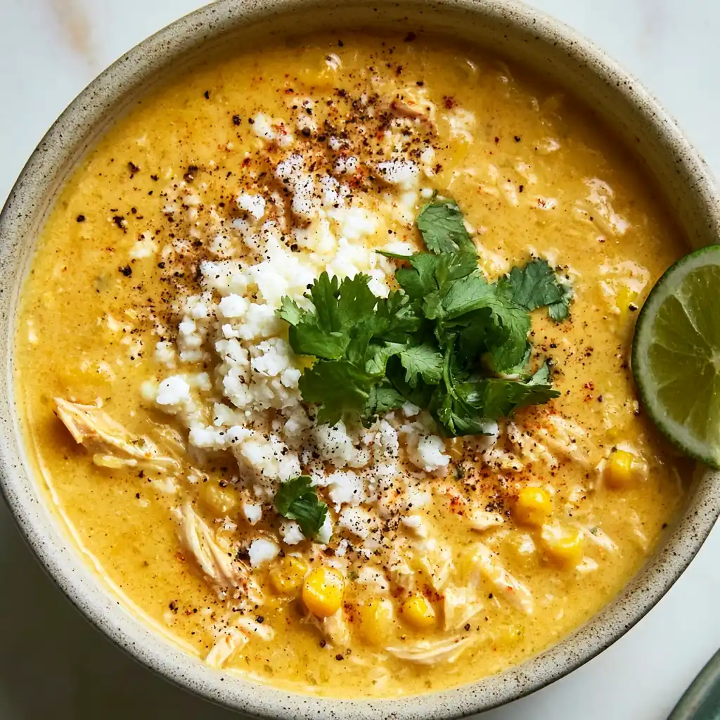 Mexican Street Corn Soup