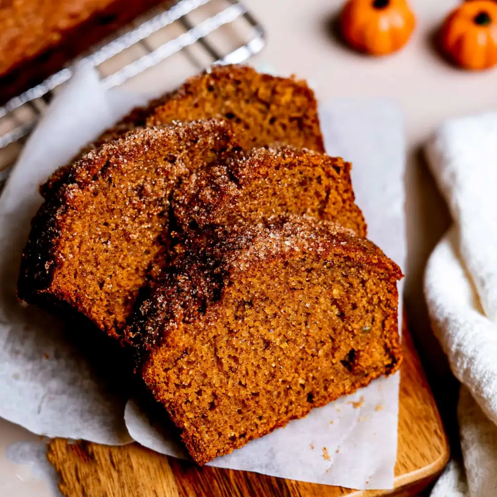 Mini Pumpkin Bread with Cinnamon Swirl 5 Mini Pumpkin Bread