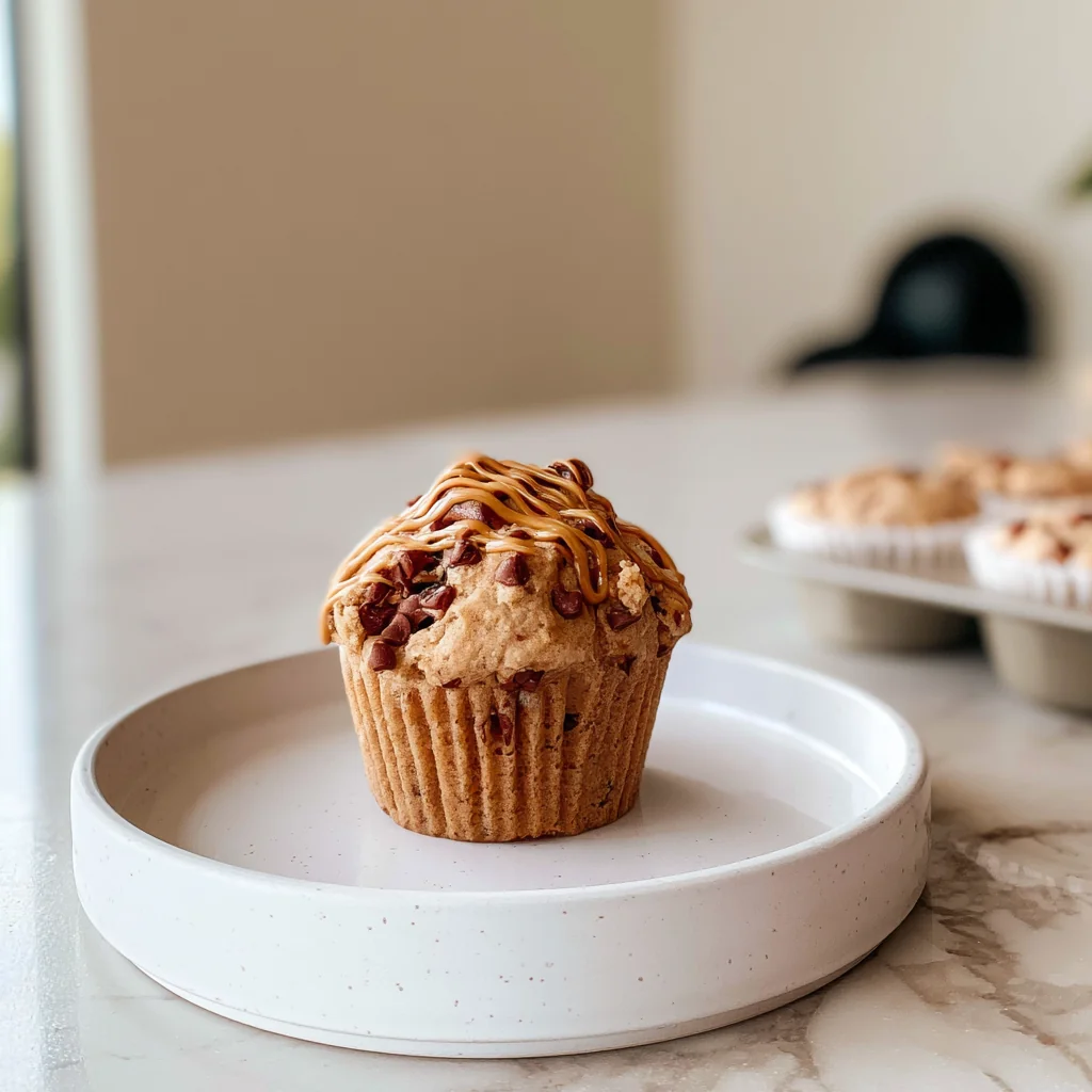 Peanut Butter Chocolate Chip Cottage Cheese Muffins 4 Peanut Butter Chocolate Chip Cottage Cheese Muffins