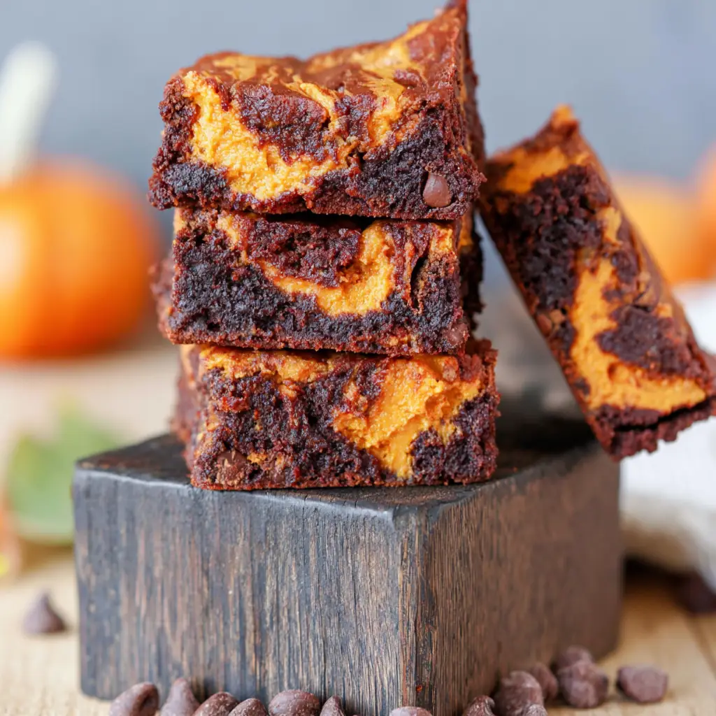 Pumpkin Brownies