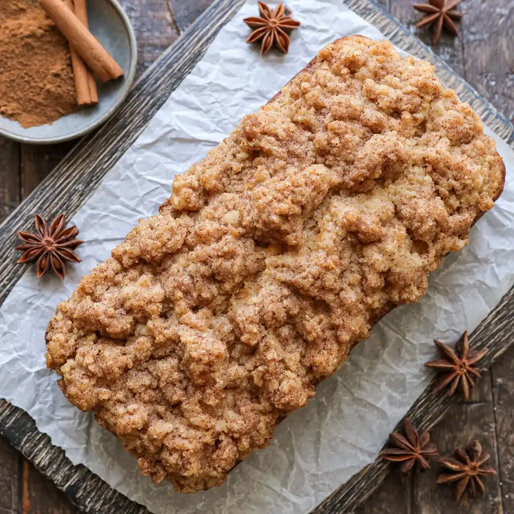 Pumpkin Chocolate Chip Streusel Bread