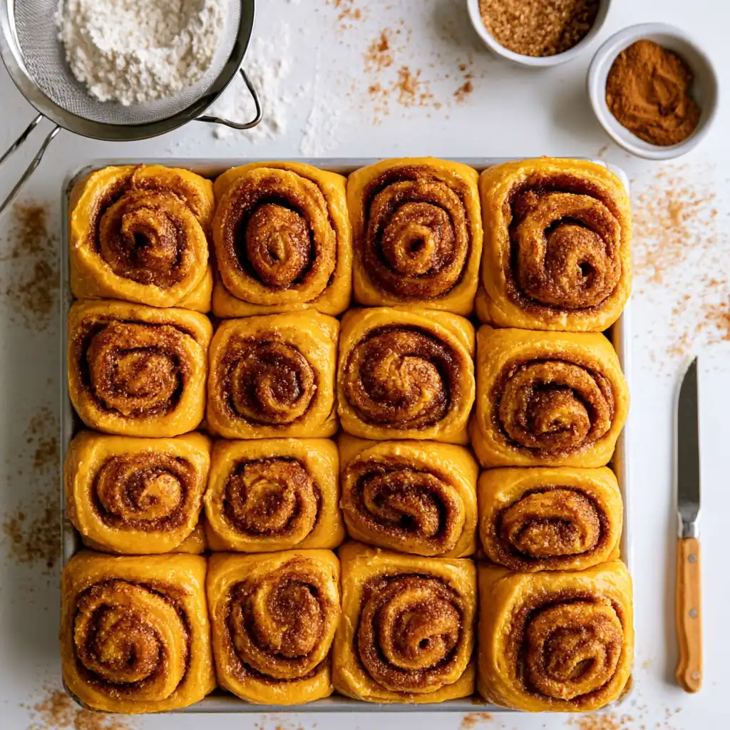 Pumpkin Cinnamon Rolls