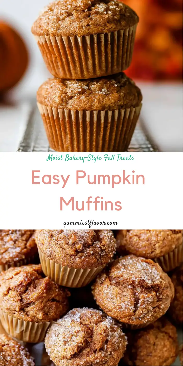 Pumpkin Muffins: Easy, Moist, and Perfectly Spiced 6 Pumpkin Muffins