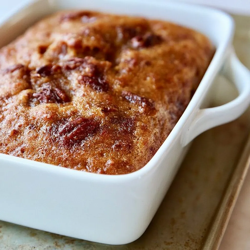 Pumpkin Pecan Cobbler With Gooey Caramel Sauce 5 Pumpkin Pecan Cobbler
