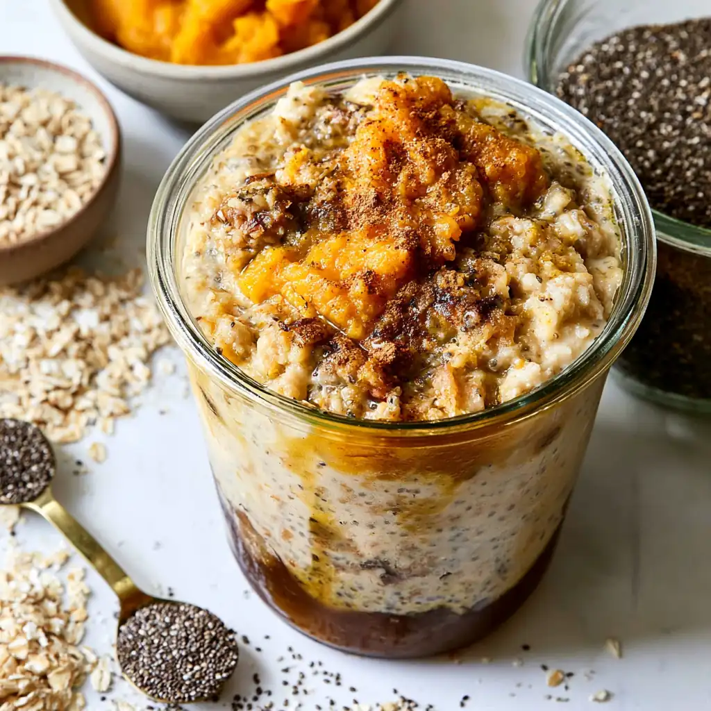 Pumpkin Pie Overnight Oats