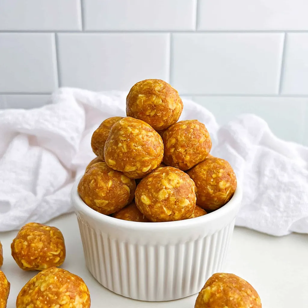 Pumpkin Protein Balls