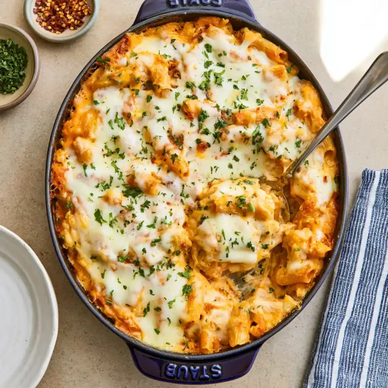 Pumpkin Ricotta Pasta Bake