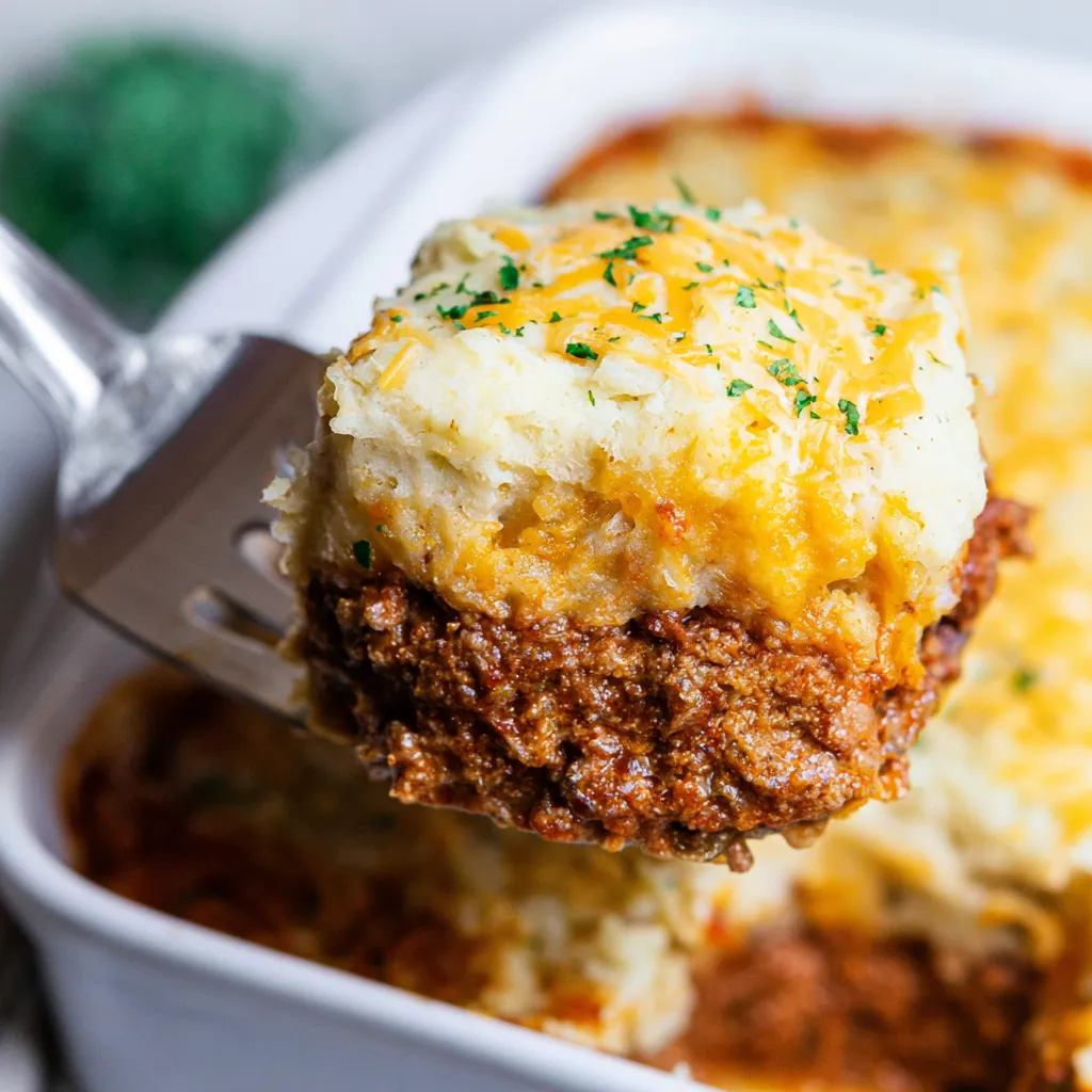 Sloppy Joe Biscuit Casserole