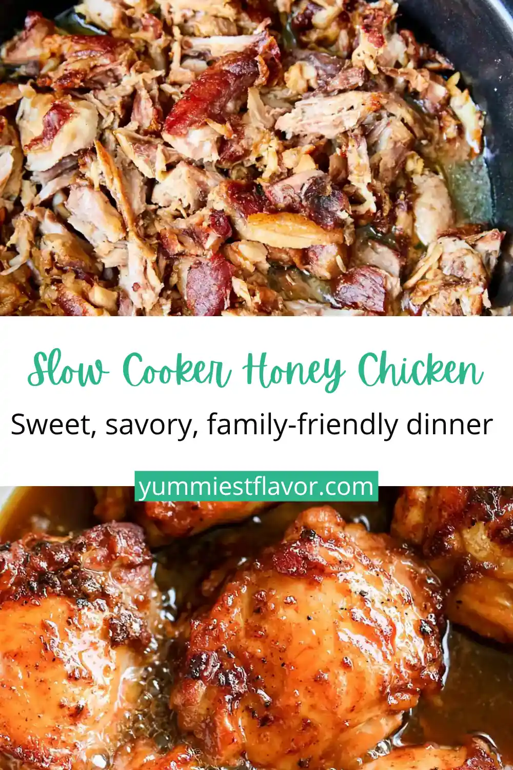 Slow Cooker Honey Garlic Chicken