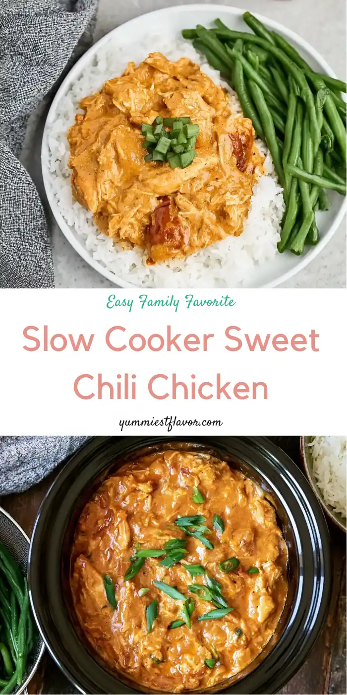 Slow Cooker Sweet Chili Chicken