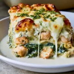 Spinach Artichoke Chicken Casserole