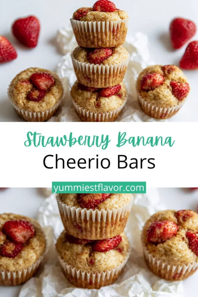 Strawberry Banana Muffins for Babies and Toddlers 6 Strawberry Banana Muffins