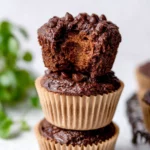 Veggie-Loaded Chocolate Muffins