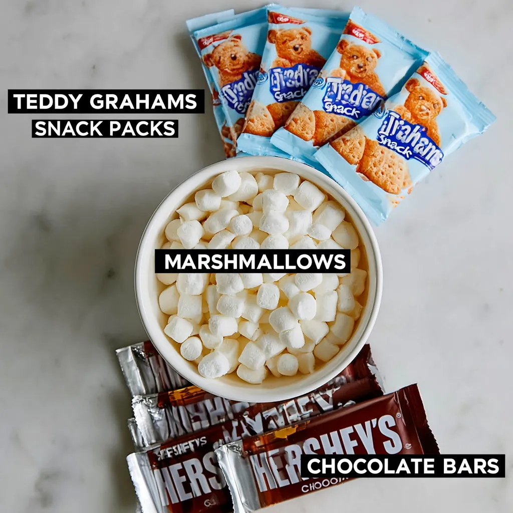 Walking Smores: Easy S’mores in a Bag 5 Walking Smores