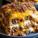 Cheesy Meatloaf Casserole