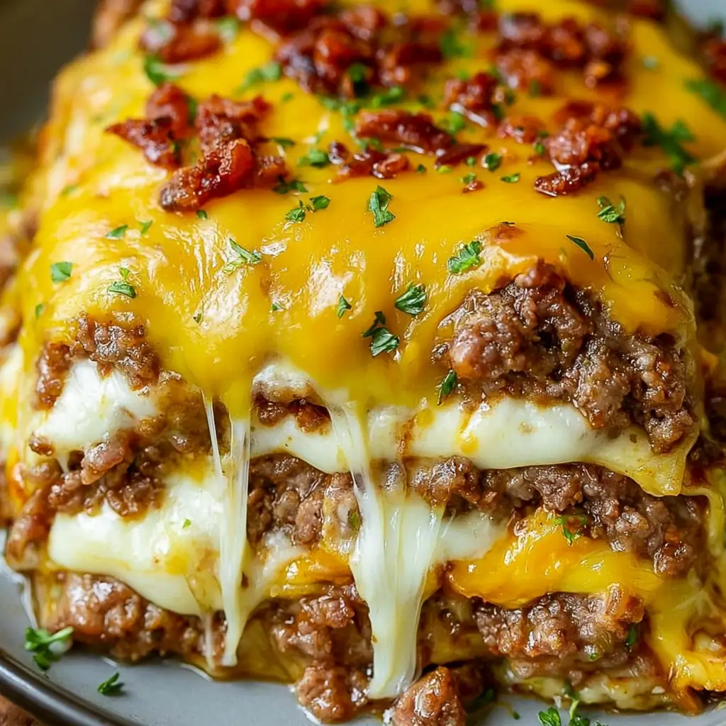 Cheesy Meatloaf Casserole With Loaded Mashed Potatoes 5 Cheesy Meatloaf Casserole