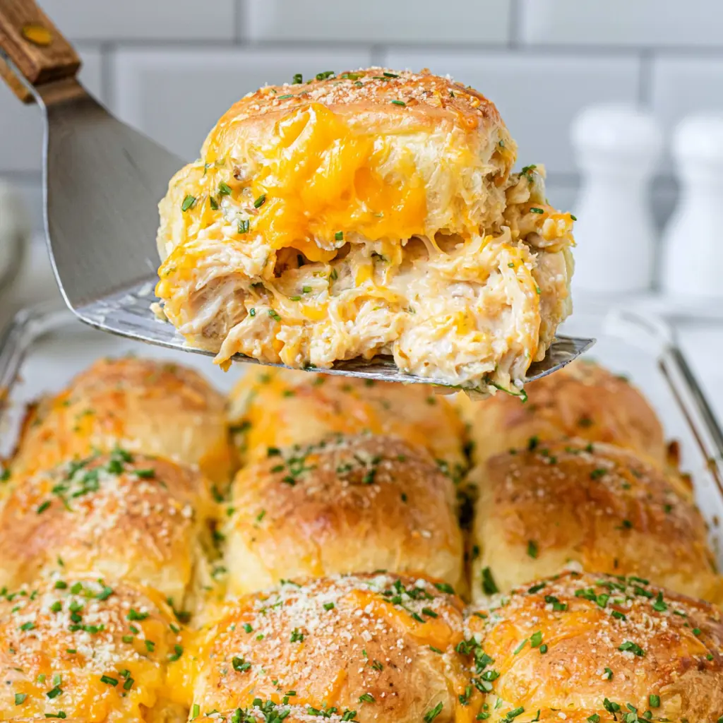 Crack Chicken Sliders: Easy Cheesy Hawaiian Roll Recipe 5 Crack Chicken Sliders