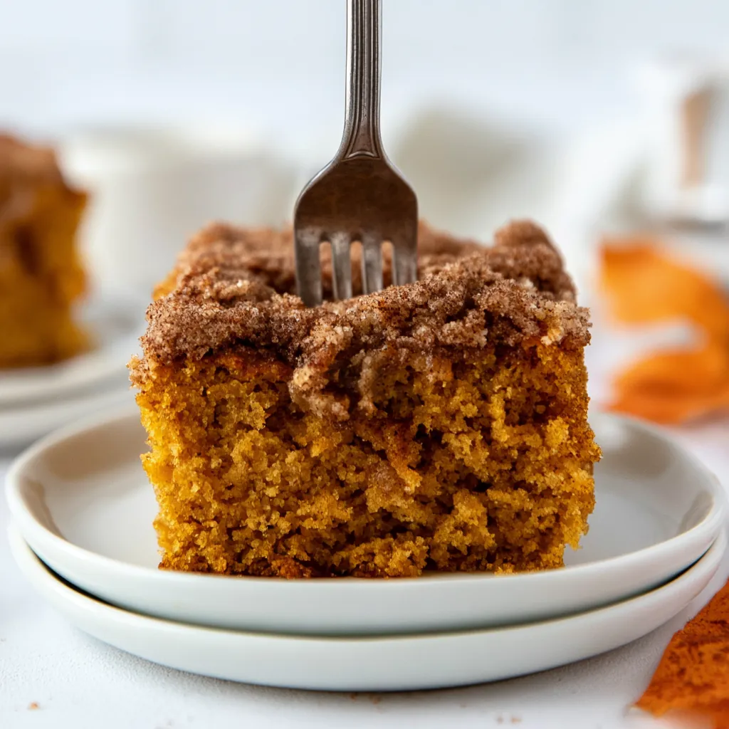 Pumpkin Coffee Cake: Easy Cinnamon Streusel Fall Breakfast Cake 5 Pumpkin Coffee Cake