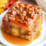 Pumpkin Praline Bread Pudding