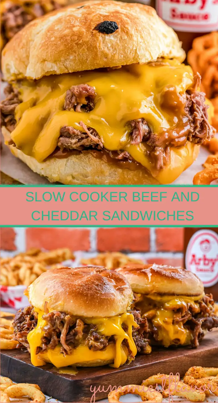 Slow Cooker Beef and Cheddar
